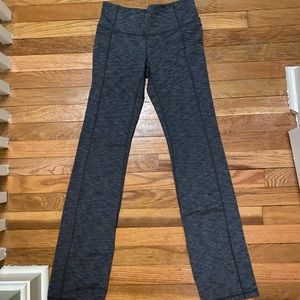 Athleta Grey Slim Cut Pants